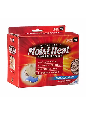 ThermiPaq Moist Heat Pain Relief Neck Wrap • $17.99