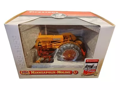 Minneapolis-Moline U Tractor Model W/ Cultivator Firestone  Wheels Of Time   • $130