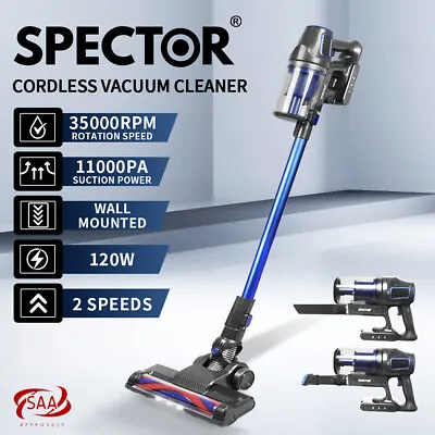 $125.99 • Buy Spector Handheld Vacuum Cleaner Cordless Stick Vac Bagless Recharge Wall Mounted