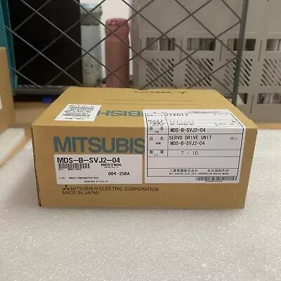 Mitsubishi MDS-B-SVJ2-04 SERVO DRIVE 0.4KW 0.3/2.8AMP 230V 50/60 HZ NEW/* • $390