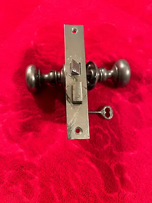 Nickle Over Brass Russwin Mortise Door  Lock Set Free S/H • $74