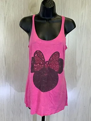 Disney Minnie Mouse Tank Top Women's Size S Pink NEW MSRP $15.99 • $15.99