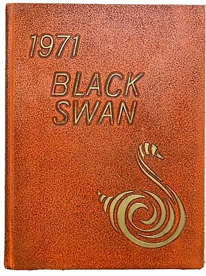 1971 William Byrd High School Yearbook The Black Swan Vinton Va • $69.99