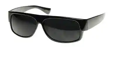 Original OG Mad Dogger Cholo Gangster Loc Sunglasses Dark Lens Flat Top Low Ride • $10.99