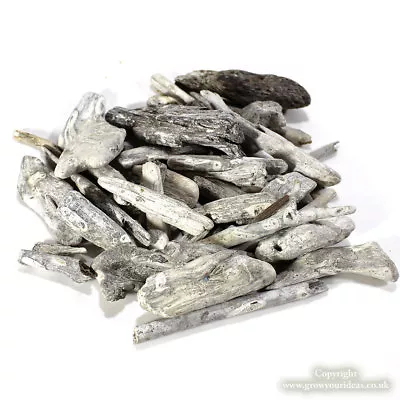 £4.99 • Buy Whitewashed Water Worn Small Pieces Of Driftwood For Arts And Crafts 75g