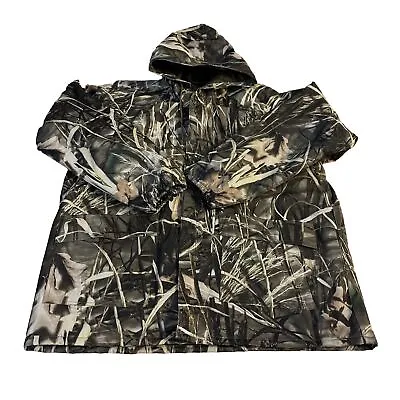 Stearns Adult MED Advantage Max-4 HD Dry Wear Camo Hood Jacket *Missing 1 Snap* • $19.99