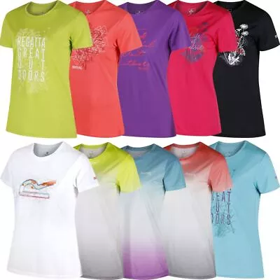 £6.95 • Buy Sale!!! Regatta Ladies Fingal Iii Quick Dry Uv Protection T Shirt Top