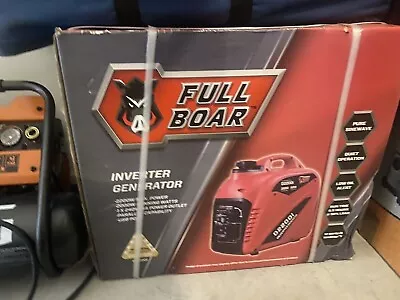 Full Boar 2200w Petrol Inverter Generator • $500