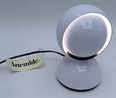 Studio Artemide Eclisse White Table Lamp Light Vico Magistretti Space Age • $179.99