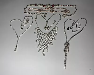 £8.50 • Buy Vintage Retro Jewellery Necklace Bundle Vintage Marks M&S River Island￼ Job Lot