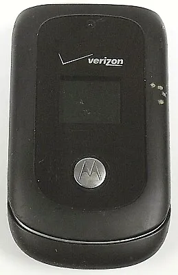Motorola MOTO VU204 - Black And Gray ( Verizon ) Cellular Flip Phone • $10.19