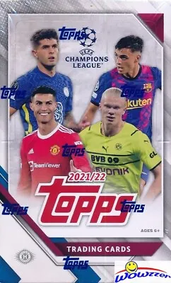 2021/22 Topps UEFA Champions League MASSIVE Factory Sealed HOBBY Box-192 Cards! • $59.95