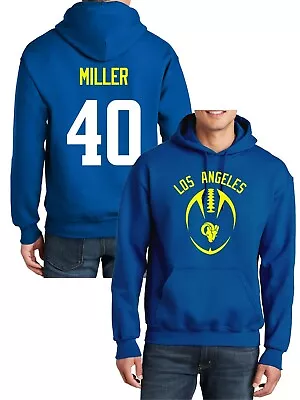 Los Angeles Football Hoodie YS-3XL Von Miller Hoody • $39.99