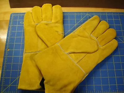 $9.01 • Buy Welding Gloves Black Stallion Chamois 115  Cowhide Stick Welding Gloves Large