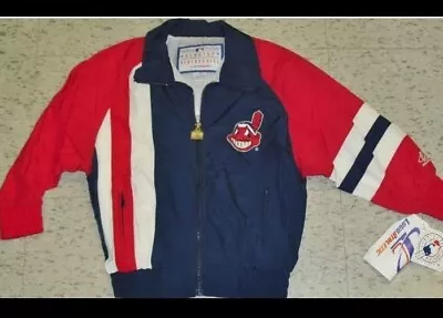 Cleveland Indians Jacket Youth Large 14-16 NWT New W/ Tags Deadstock VTG • $21.55