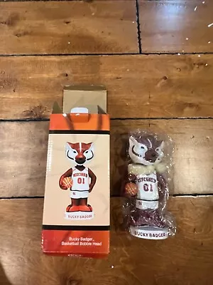 VTG BUCKY BADGER Wisconsin HOCKEY Bobblehead McDonalds 2002 COLLECTOR'S EDITION • $12.99