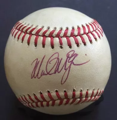 Mark McGwire Signed Official A.L Baseball Rookie Autograph PSA LOA Oakland A’s • $179.99