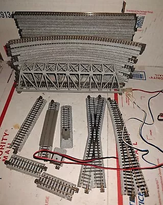 N Scale Kato Track Lot Of 50 Pieces Used • $124.99