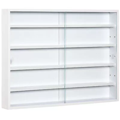 Miniature Storage Display Case Wall Shelf Cabinet Rack For Collectibles Figures • $69.67