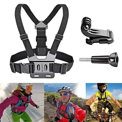 Outdoor Chest Harness Strap Belt Holder Mount For Camera Gopro Hero 5 4/3/3+ • $15.78