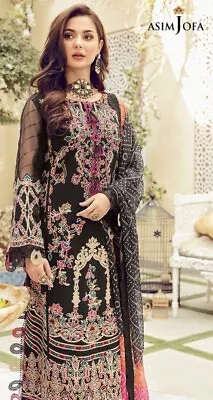 £55 • Buy Asim Jofa Inspired Maria B Sobia Nazir Agha Noor Sana Safinaz Nureh Stitched