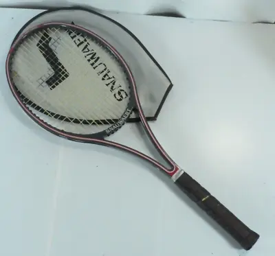 Vintage Snauwaert GM1000 Graphite Tennis Racquet 4 3/8  Grip And Soft Case • $17.99