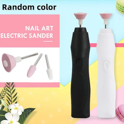 Professional Toe Nail Grinder For Thick Toenails Set Manicure Pedicure Drill Kit • $5.54