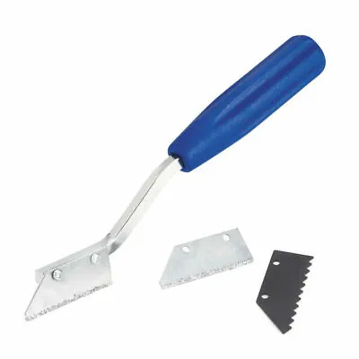 New Carbide Grout Rake Remover & Grout Saw Edge Ceramic Floor Wall Tiles 2 Blade • £3.89