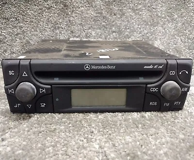 Mercedes Audio 10 CD Player Radio Stereo MF2910 Alpine 1708200386 W210 R170 W163 • $100.97
