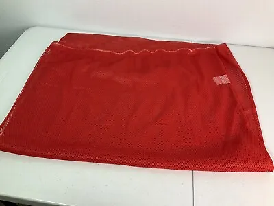 Scuba Drawstring Net Mesh Gear Bag. Red. Large: 36”x24”. Excellent Condition. • $9.99