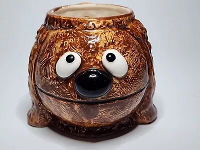 Vintage 1970s Muppets Coffee Mug ROWLF THE DOG Sigma Tastesetter NICE No Damage • $34.50