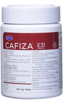 Urnex Cafiza E31 Professional Espresso Machine Cleaning Tablets100 Counts Total • $22