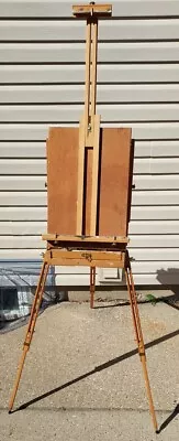 Mabef Art Easel Sketch Box Travel Field Portable Collapsible Freestanding Italy  • $99.93