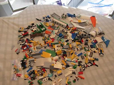 Massive Lego Lot 4.5 Lbs  Planes And Many Specialty Parts Cars Airport • $59.99