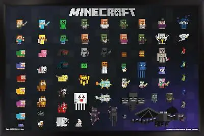 Minecraft - Sprites 2.0 14x22 Poster • £53.02