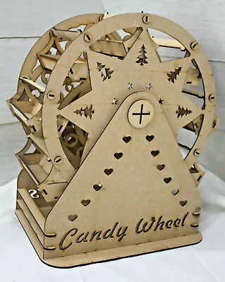 A258 FERRIS WHEEL Donut Doughnut Wall Candy Cart Sweet Holder Candy NS14 SMALL • £17.03