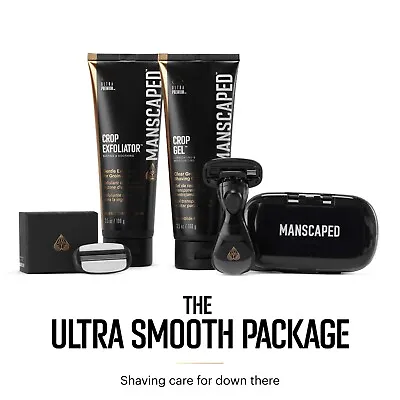 MANSCAPED® The Ultra Smooth Package Men's Below-The-Waist Shaving Bundle • $39.99