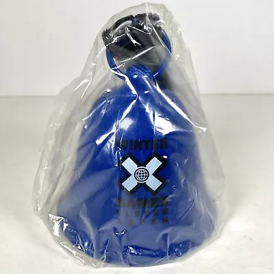 Winter X Games 11 Eleven Aspen Vintage Taco Bell Cowbell Noise Maker Blue New • £19.27