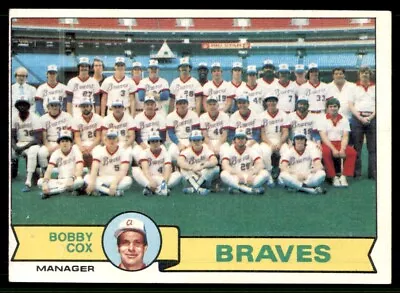 1979 Topps Atlanta Braves - Bobby Cox Atlanta Braves #302 • $1