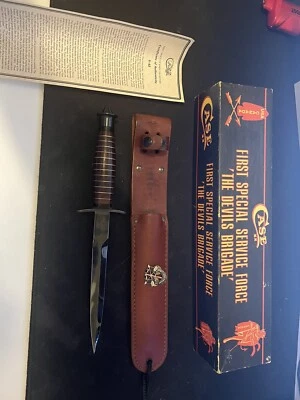 $700 • Buy 1992 Case V-42 Devils Brigade Knife 