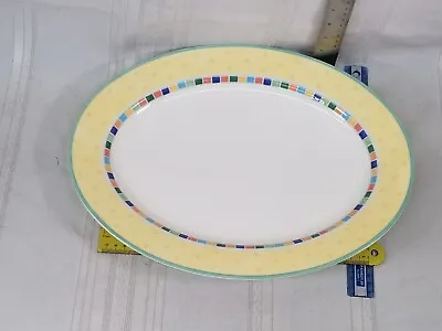 Villeroy & Boch TWIST ALEA LIMONE 13.25  Oval Platter  • $70