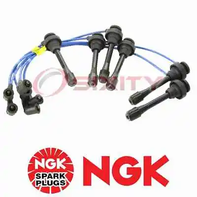 For Mitsubishi Montero NGK Spark Plug Wire Set 3.5L V6 1997-2002 Tr • $60.33