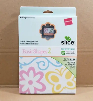 Making Memories Slice Design Card Basic Shapes 2 2010 #35679 NEW & SEALED • $10.99