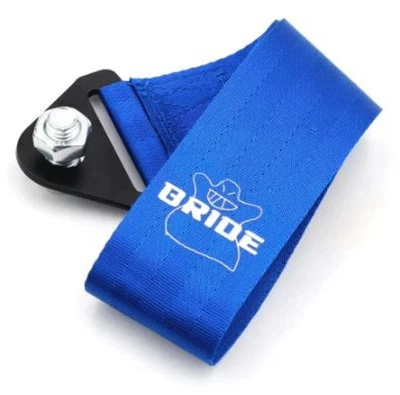 $19 • Buy BLUE Tow Strap For BRIDE HOLDING MONSTER; CAMS Compliant JDM Hook Racing Drift