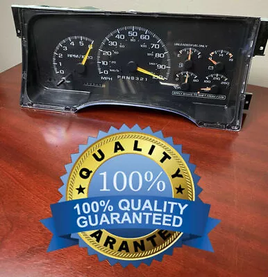 ✅1995 1996 1997 1998 1999 CHEVY SUBURBAN SILVERADO TAHOE SIERRA Gauge CLUSTER • $149.99