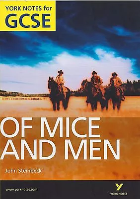 Of Mice And Men: York Notes For GCSE • £4.99