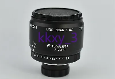 1 PCS RICOH FL-YFL3528 Full-frame Macro Line Scan Camera Lens Tested • $791.25