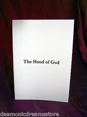 £24.99 • Buy THE HAND OF GOD  Finbarr Occult White Magick. Witchcraft Grimoire