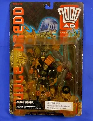 Judge Dredd 2000 Ad: Judge Death Figure 1999 Reaction • $30.79