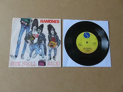 RAMONES Do You Remember Rock N Roll Radio ? SIRE 1980 UK 1ST PRESSING 7  SIR4037 • £25.49